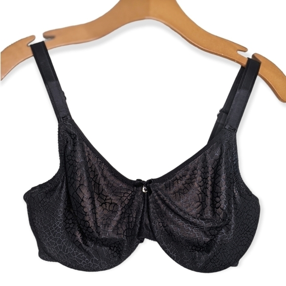 Chantelle Magnifique Full Bust Wirefree Bra Black 34F (DDD) - Picture 9 of 10